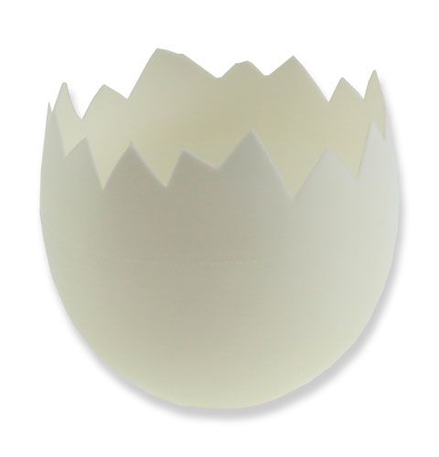 Äggkopp vit Ø 8cm 12st