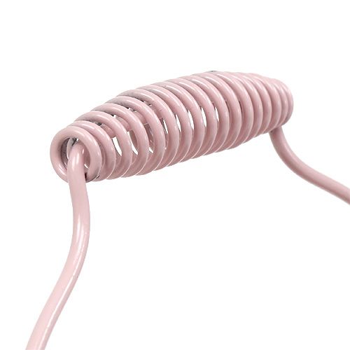 Floristik24 Skopa med räfflad mönster pastellrosa Ø14.5cm H14.5cm