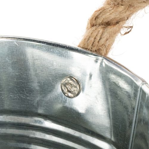 Hink med rephandtag Ø14cm H12cm | Floristik24.se