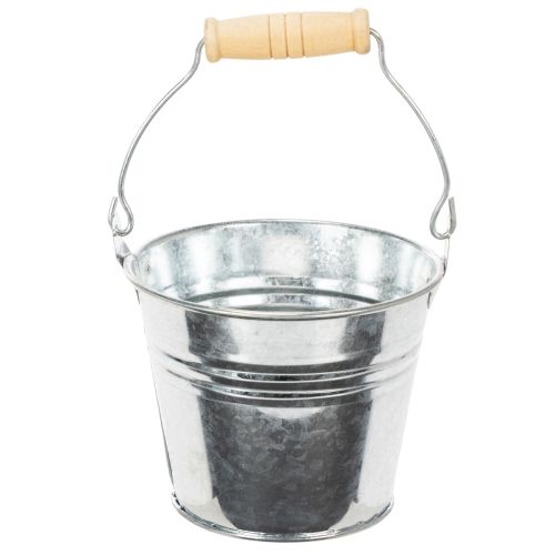 Hink Ø10cm H8cm 10 st. Zink, blank köpa | Floristik24.se