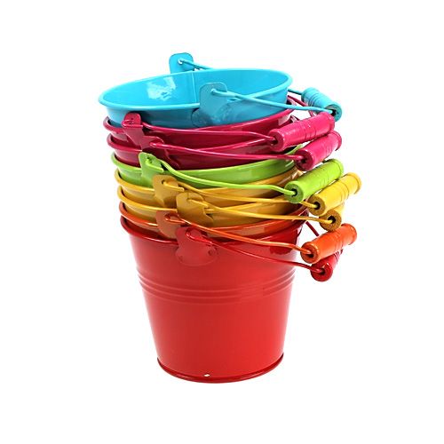 Floristik24 Metallhinkar, diverse Ø10cm H8cm 10st