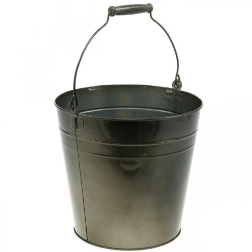 Metallkärl, växthink, metalldekor Ø27cm H25cm