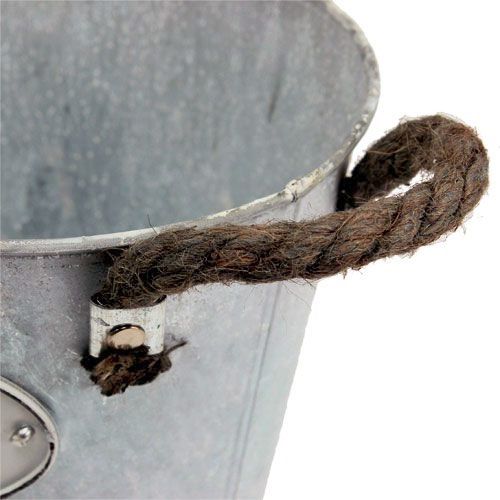 Floristik24 Planteringsskopa grå Ø21cm H19cm