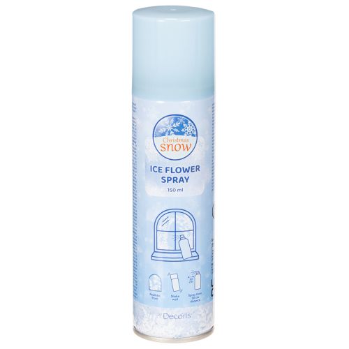 Isblomspray Dekorativ spray för fönster och vinterdekorationer på glas 150 ml