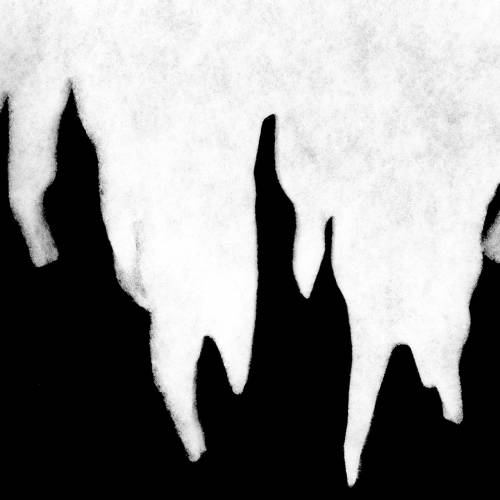 Floristik24 Garland istapp vit 5m x 33cm