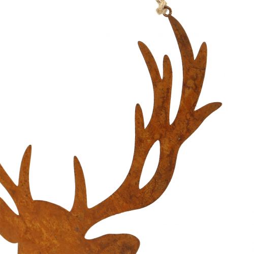 Floristik24 Älghuvudgaller för att hänga 23,5 x 22 cm