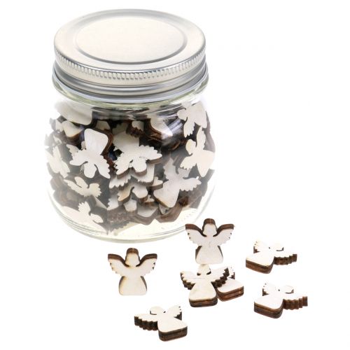 Floristik24 Ängel för spridning i ett glas natur 2cm 100p