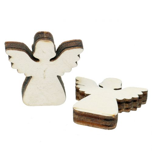 Floristik24 Ängel för spridning i ett glas natur 2cm 100p