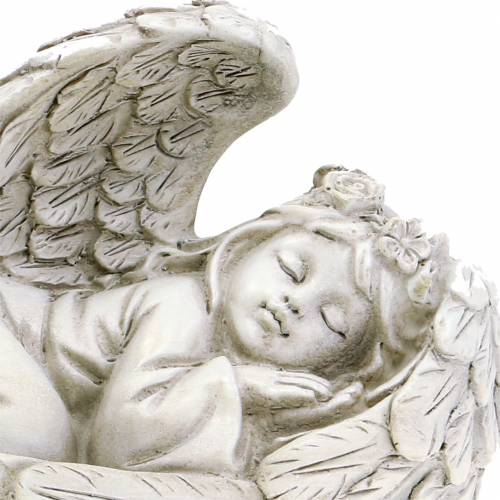 Floristik24 Dekorativ ängel som sover 18cm x 8cm x 10cm