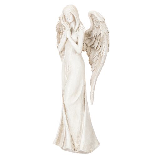 Ängelfigur stående och bedjande, dekoration, 36 cm | Floristik24.se