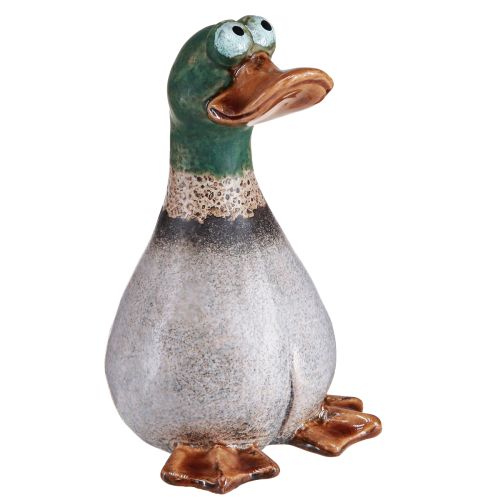 Floristik24 Ankor dekorativ keramik brun grön drake sittande H17,5cm 2 st