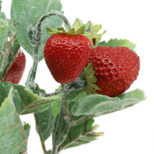 Floristik24 Konstgjord jordgubbar plocka röd L30cm