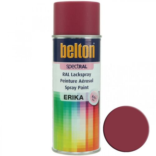 Artikel Belton spectRAL färgspray Erika sidenmatt sprayfärg 400ml