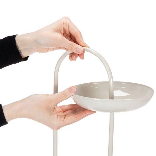 Artikel Borddekoration i tre nivåer, perfekt för vardagsrum, tillfällen, bröllop, 55 cm