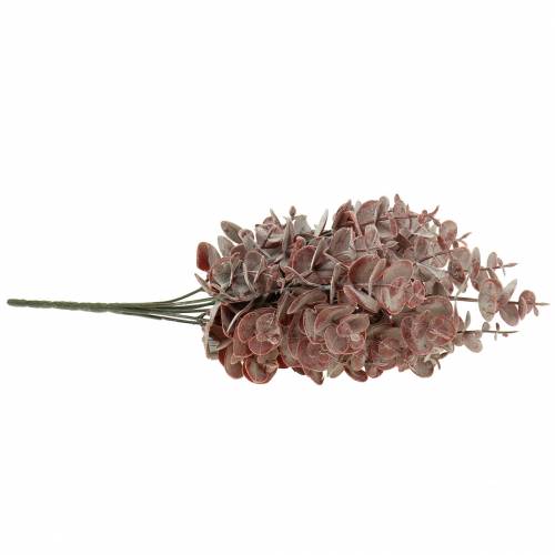 Floristik24 Eucalyptus konstgjord Bourgogne 32cm Konstgjord växt som äkta!