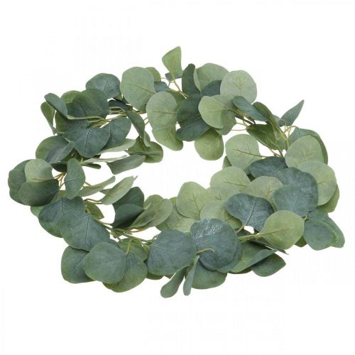 Artikel Dörrkrans eukalyptus konstgjord eukalyptus krans Ø38cm