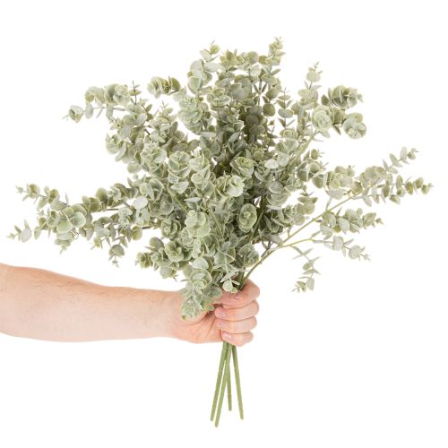 Konstgjord eukalyptusgren, dekorativ gren för vaser och buketter, 49 cm, 4 stycken | Floristik24.se