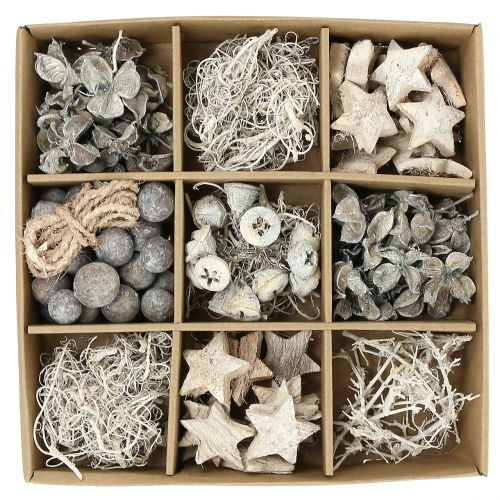 Floristik24 Exotisk blandning tvättad vit