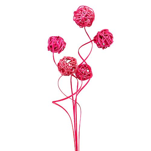 Floristik24 Fancy Ting Ting rosa 25 st