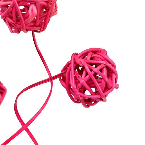 Floristik24 Fancy Ting Ting rosa 25 st