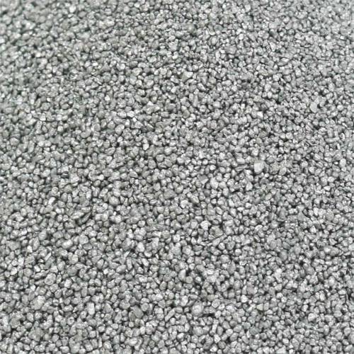 Floristik24 Färgad sand 0,5mm silver 2kg