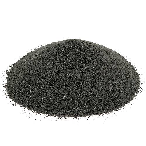 Floristik24 Färg sand 0,1mm - 0,5mm antracit 2kg