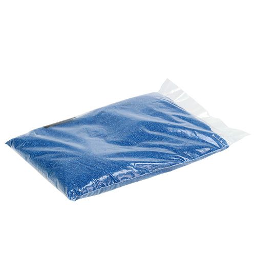 Floristik24 Färgad sand 0,5mm mörkblå 2kg