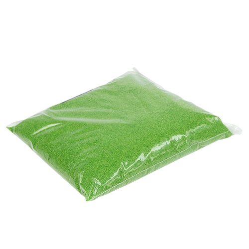 Floristik24 Färg sand 0,1mm - 0,5mm grön 2kg