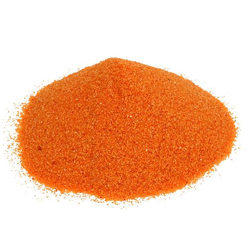 Floristik24 Färg sand 0,1mm - 0,5mm Orange 2kg