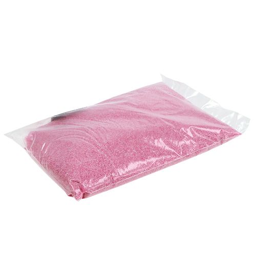 Floristik24 Färg sand 0,1mm - 0,5mm rosa 2kg