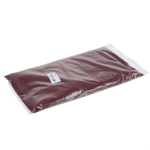 Artikel Färgad sand 0,5mm vinröd 2kg