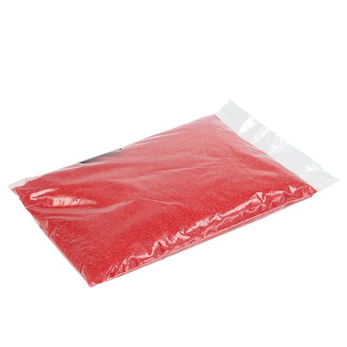 Floristik24 Färg sand 0,5mm röd 2kg