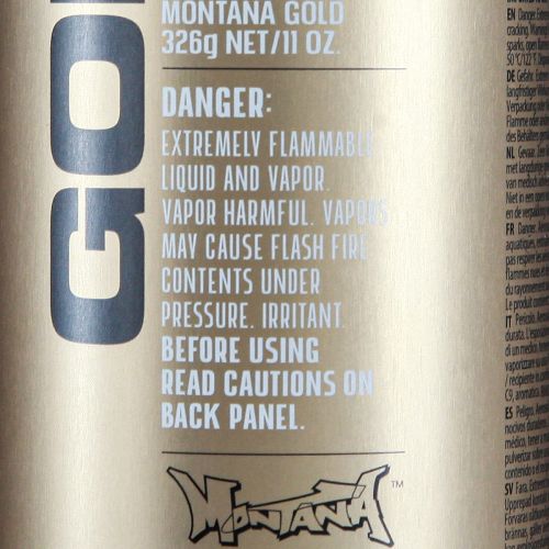 Artikel Färgspray lack grön matt Montana Gold sprayfärg 400ml