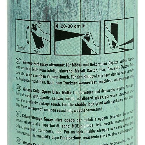 Floristik24 Färg Spray Vintage Grön 400ml
