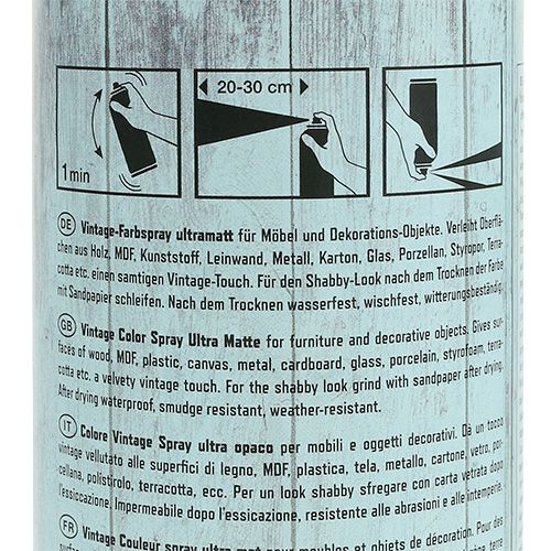Floristik24 Färg spray vintage ljusblå 400ml