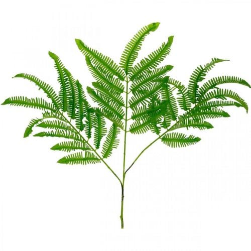 Ormbunke blad gröna, ormbunke 3 blad på gren, Milkweed L96cm
