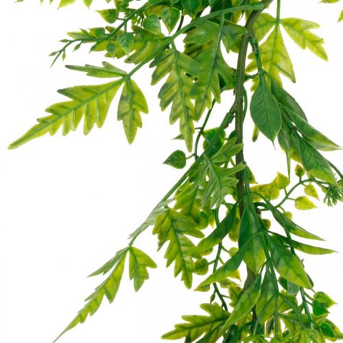 Floristik24 Konstgjord hängande växtgirlang grön 150cm