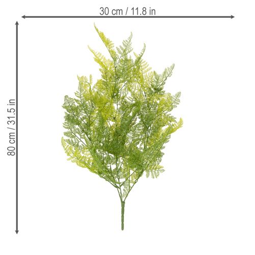 Artikel Konstgjord ormbunkehängande växt, dekorativ blickfångare för interiör, moderna accenter, 80 cm