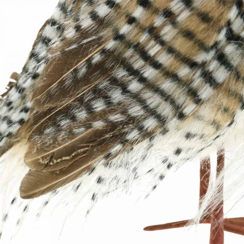 Artikel Dekorativ uggla, höst, skogsdjur, vinterdekoration H27cm