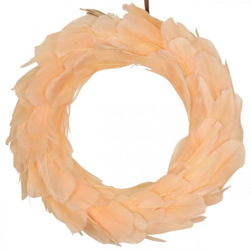 Vårkrans orange krans för att hänga dörrkrans Ø20cm 3st
