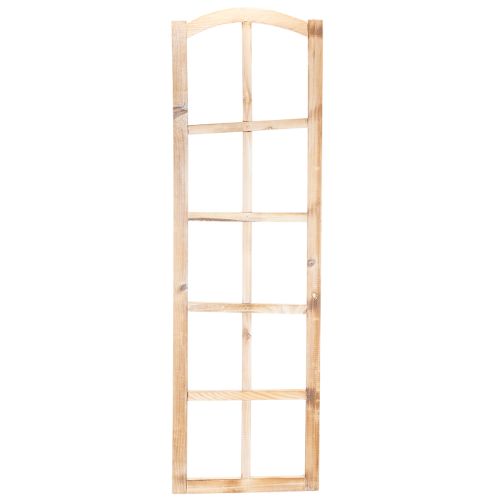 Träfönsterram som väggdekoration 100 cm