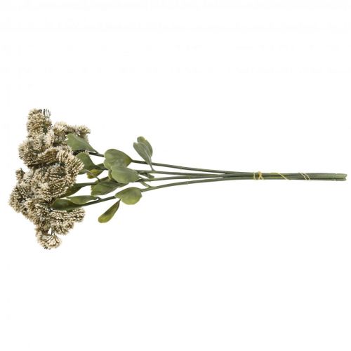 Artikel Stengröt kräm sedum stengröt konstgjorda blommor 48cm 4st