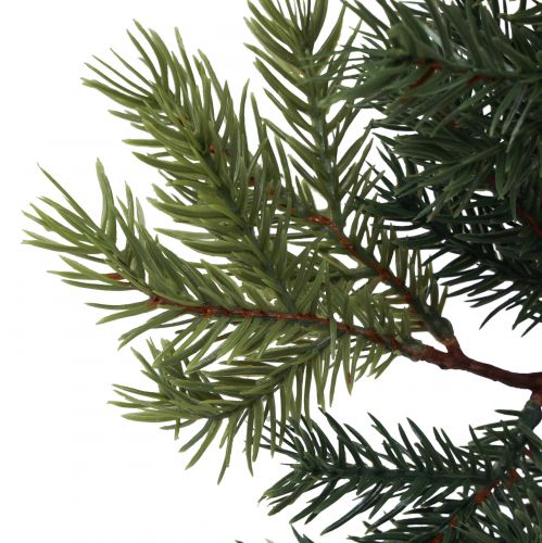 Floristik24 Konstgjord grangren grangren grön brun 58cm