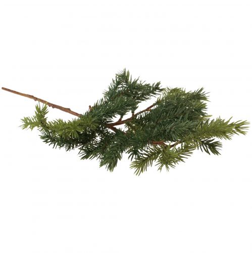 Floristik24 Konstgjord grangren grangren grön brun 58cm
