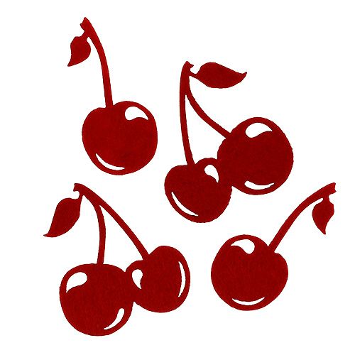 Floristik24 Filtade körsbär röda 32p