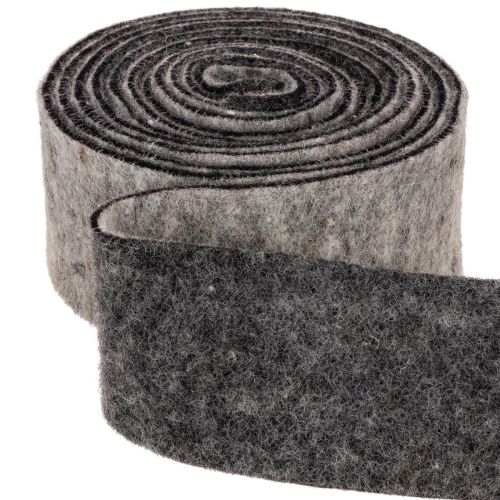 Filttejp, krukrem, 100 % ull,