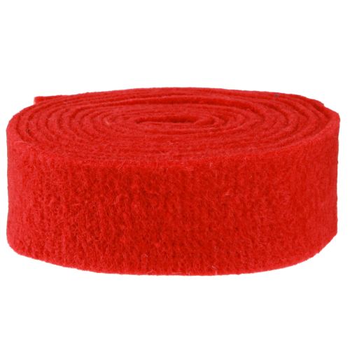 Artikel Filtband mörkrött 7,5cm 5m