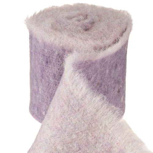 Artikel Filtband Franzi ullfilt ullband lila 2-färgad 15cm 4m