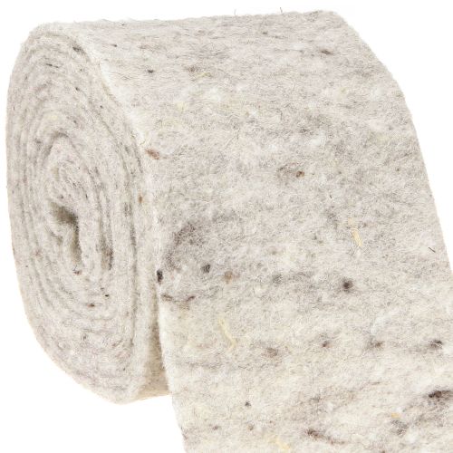 Floristik24 Filtband grått 15cm 5m