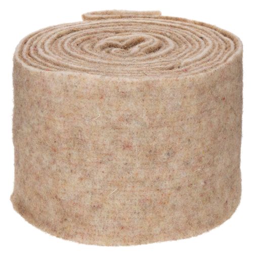 Filtband i ull, tvåfärgat,